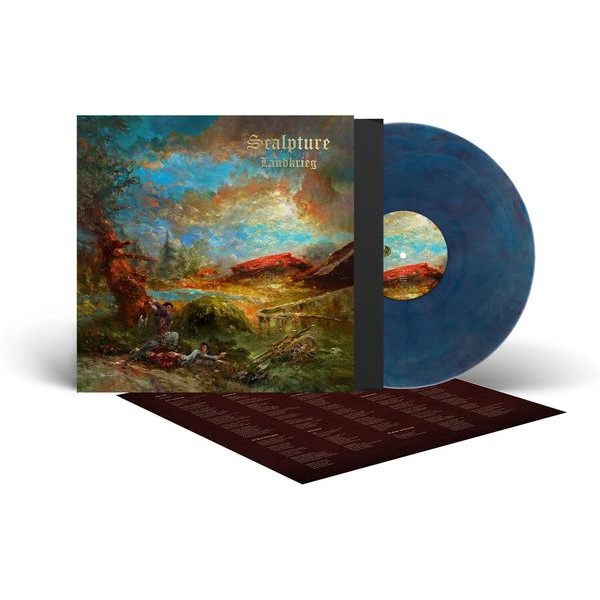 Scalpture - Landkrieg (Red/Blue Vinyl Lp) i gruppen VINYL / Metal hos Bengans Skivbutik AB (5576656)