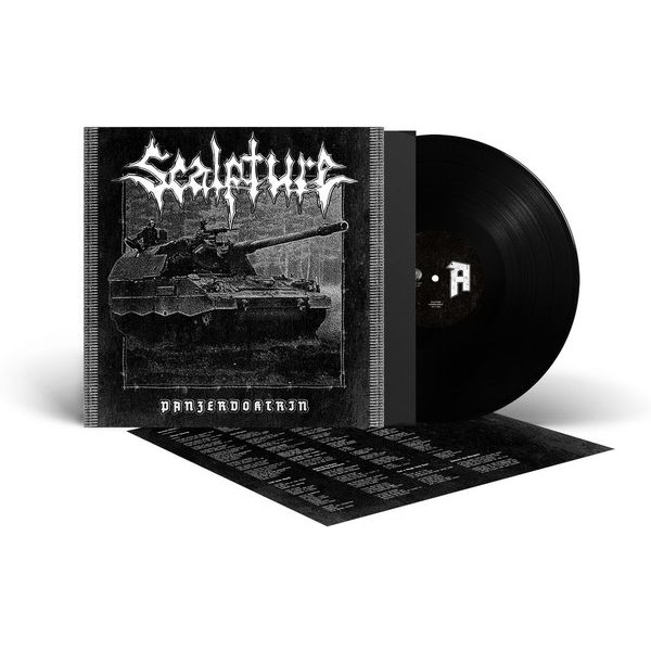 Scalpture - Panzerdoktrin (Black Vinyl Lp) i gruppen VINYL / Metal hos Bengans Skivbutik AB (5576661)