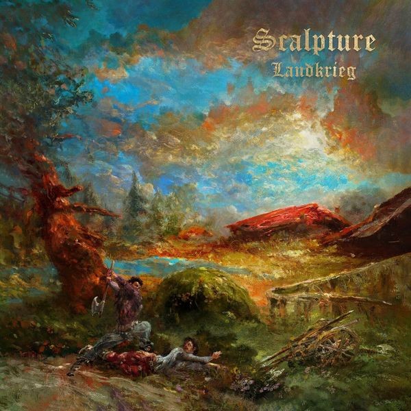 Scalpture - Landkrieg i gruppen CD / Metal hos Bengans Skivbutik AB (5576667)