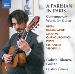 Gabriel Bianco Quatuor Eclisses - A Parisian In Paris - Contemporary i gruppen CD hos Bengans Skivbutik AB (5576753)