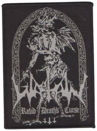 Watain - Patch Rabids Deaths Curse (8,2 X 11 i gruppen MERCHANDISE / Accessoarer / Metal hos Bengans Skivbutik AB (5576888)
