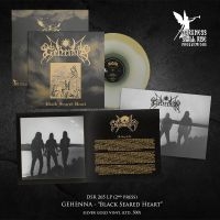 Gehenna - Black Seared Heart (Silver/Gold Vin i gruppen VINYL / Metal hos Bengans Skivbutik AB (5577043)