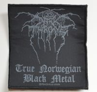Darkthrone - Patch - True Norwegian Black Metal i gruppen MERCHANDISE / Tøypatch / Heavy Metal hos Bengans Skivbutik AB (5577296)