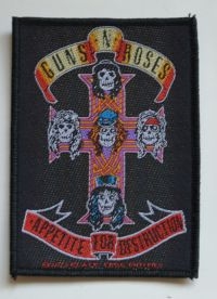 Guns N Roses - Patch Appetite For Destruction (7,4 i gruppen MERCHANDISE / Tøypatch / Heavy Metal hos Bengans Skivbutik AB (5577301)