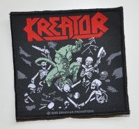 Kreator - Patch Pleasure To Kill (9,2 X 8,7 C i gruppen MERCHANDISE / Tøypatch / Heavy Metal hos Bengans Skivbutik AB (5577304)