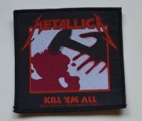 Metallica - Patch Kill Em All (10 X 9,5 Cm) i gruppen MERCHANDISE / Tøypatch / Heavy Metal hos Bengans Skivbutik AB (5577308)