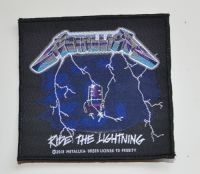 Metallica - Patch Ride The Lightning (10,4 X 9, i gruppen MERCHANDISE / Tøypatch / Heavy Metal hos Bengans Skivbutik AB (5577309)