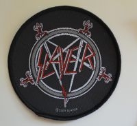 Slayer - Patch Pentgram (9,5 X 9,5 Cm) i gruppen MERCHANDISE / Tøypatch / Heavy Metal hos Bengans Skivbutik AB (5577317)