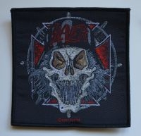 Slayer - Patch Slaytanic Wehrmacht (10,2 X 1 i gruppen MERCHANDISE / Tøypatch / Heavy Metal hos Bengans Skivbutik AB (5577318)