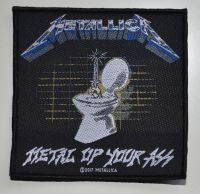 Metallica - Patch Metal Up You Ass (10,3 X 10,3 i gruppen MERCHANDISE / Tøypatch / Heavy Metal hos Bengans Skivbutik AB (5577323)