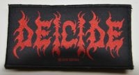 Deicide - Patch Logo (10,4 X 5,5 Cm) i gruppen MERCHANDISE / Tøypatch / Heavy Metal hos Bengans Skivbutik AB (5577334)