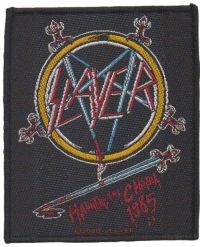 Slayer - Patch Haunting The Chapel (10 X 10, i gruppen MERCHANDISE / Tøypatch / Heavy Metal hos Bengans Skivbutik AB (5577348)