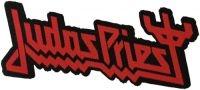 Judas Priest - Logo Cut Out Patch (3,8 X 9,7 Cm) i gruppen MERCHANDISE / Tøypatch / Heavy Metal hos Bengans Skivbutik AB (5577356)