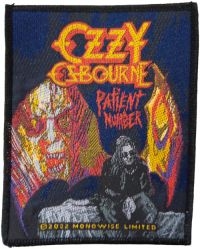 Ozzy Osbourne - Patch Patient No 9 (9,9 X 7,8 Cm) i gruppen MERCHANDISE / Tøypatch / Heavy Metal hos Bengans Skivbutik AB (5577364)