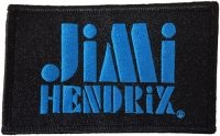 Hendrix Jimi - Patch Stencil Logo (6,3 X 10,1 Cm) i gruppen MERCHANDISE / Tøypatch / Pop-Rock hos Bengans Skivbutik AB (5577396)