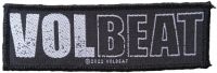 Volbeat - Patch Logo (3,2 X 9,7 Cm) i gruppen MERCHANDISE / Tøypatch / Heavy Metal hos Bengans Skivbutik AB (5577397)