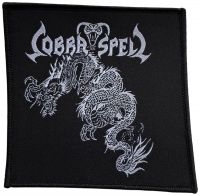 Cobra Spell - Patch White Dragon (9,9 X 10 Cm) i gruppen MERCHANDISE / Tøypatch / Heavy Metal hos Bengans Skivbutik AB (5577433)