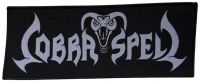 Cobra Spell - Patch Logo Stripe (7,8 X 19,5 Cm) i gruppen MERCHANDISE / Tøypatch / Heavy Metal hos Bengans Skivbutik AB (5577434)