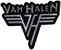 Van Halen - Patch Retro Logo (6,2 X 7,7 Cm) i gruppen MERCHANDISE / Tøypatch / Heavy Metal hos Bengans Skivbutik AB (5577442)