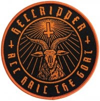Hellripper - Patch Goatmaster Orange (9 Cm) i gruppen VI TIPSER / Fredagsutgivelser / 2025-01-31 hos Bengans Skivbutik AB (5577458)