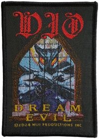 Dio - Patch Dream Evil (10 X 7,1 Cm) i gruppen VI TIPSER / Fredagsutgivelser / 2025-01-31 hos Bengans Skivbutik AB (5577522)