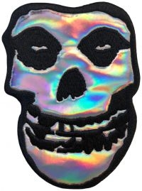Misfits - Patch Sonic Silver Skull (9,8 X 7,4 i gruppen VI TIPSER / Fredagsutgivelser / 2025-01-31 hos Bengans Skivbutik AB (5577579)