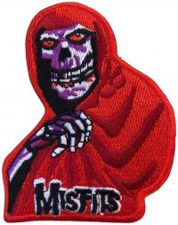 Misfits - Patch Red Cape Fiend (8,7 X 6,9 Cm) i gruppen MERCHANDISE / Tøypatch / Pop-Rock hos Bengans Skivbutik AB (5577583)