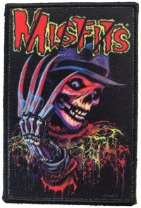 Misfits - Patch Nightmare Fiend (10,2 X 6,8 C i gruppen MERCHANDISE / Tøypatch / Pop-Rock hos Bengans Skivbutik AB (5577586)