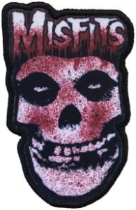Misfits - Patch Blood Drip Skull (9,6 X 6,5 C i gruppen MERCHANDISE / Tøypatch / Pop-Rock hos Bengans Skivbutik AB (5577591)