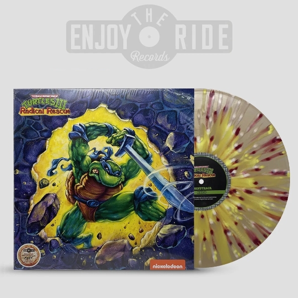 Konami Kukeiha Club - Teenage Mutant Ninja Turtles: Radical Rescue i gruppen VINYL / Film-Musikkkal hos Bengans Skivbutik AB (5577886)