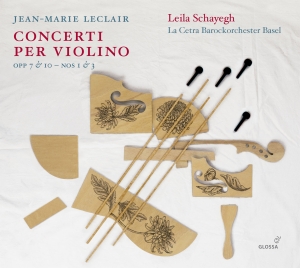 Jean-Marie Leclair - Concerti Per Violino Opp. 7 & 10 , i gruppen CD hos Bengans Skivbutik AB (5577925)