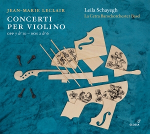 Jean-Marie Leclair - Concerti Per Violino Opp. 7 & 10 , i gruppen CD / Klassisk hos Bengans Skivbutik AB (5577938)