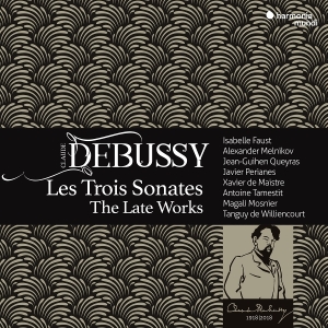 Faust Isabelle | Alexander Melnikov | Jean-Guihen Queyras - Debussy: Les Trois Sonates: Das Spätwerk i gruppen Annet /  hos Bengans Skivbutik AB (5578371)
