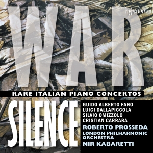 Roberto Prosseda London Philharmon - War Silence - Rare Italian Piano Co i gruppen VI TIPSER / Fredagsutgivelser / 2025-01-31 hos Bengans Skivbutik AB (5578443)