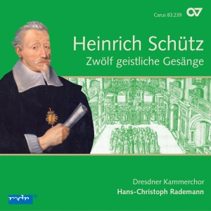Schütz - Zwölf Geistliche Gesänge Swv 420-43 i gruppen CD / Klassisk hos Bengans Skivbutik AB (5578452)