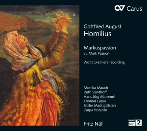 Homilius - St Mark Passion i gruppen CD / Klassisk hos Bengans Skivbutik AB (5578465)
