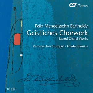 Mendelssohn - Motets, Psalms, Choral Cantatas i gruppen CD / Klassisk hos Bengans Skivbutik AB (5578467)