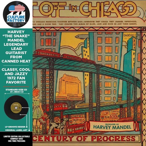 Harvey Mandel - Get Off In Chicago i gruppen CD hos Bengans Skivbutik AB (5578485)