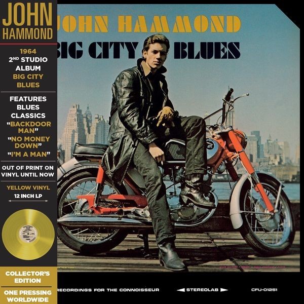 John Paul Hammond - Big City Blues i gruppen VINYL / Blues hos Bengans Skivbutik AB (5578490)