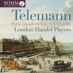 Telemann G P - Paris Quartets, Vol. 1: 6 Quadri (1 i gruppen VI TIPSER / Fredagsutgivelser / 2025-03-14 hos Bengans Skivbutik AB (5578667)