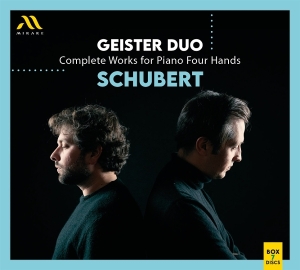 Geister Duo - Schubert: Complete Works For Piano Four Hands i gruppen Annet /  hos Bengans Skivbutik AB (5579208)