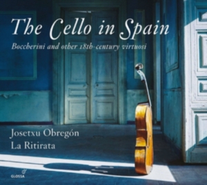 Josetxu Obregon La Ritirata - The Cello In Spain i gruppen CD / Klassisk hos Bengans Skivbutik AB (5579228)