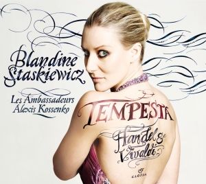 Blandine Staskiewicz - Tempesta - Arias By Handel & Vivald i gruppen CD / Klassisk hos Bengans Skivbutik AB (5579231)
