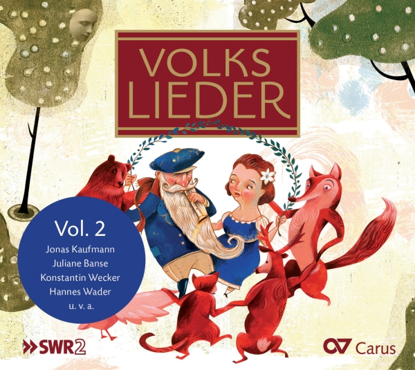 Volks Lieder - Folk Songs Vol. 2 i gruppen CD / Klassisk hos Bengans Skivbutik AB (5579266)