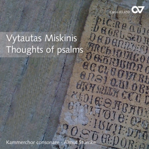 Miskinis - Thoughts Of Psalms - Choir Works i gruppen CD / Klassisk hos Bengans Skivbutik AB (5579281)