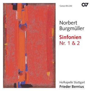 Burgmüller - Symphonies Nos. 1 & 2 i gruppen CD / Klassisk hos Bengans Skivbutik AB (5579289)