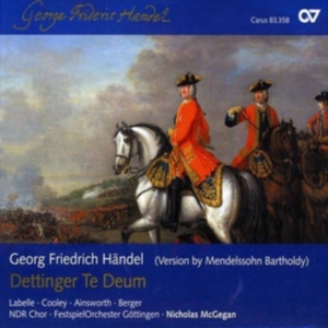 Händel - Händel: Dettinger Te Deum Hwv 283 - i gruppen CD hos Bengans Skivbutik AB (5579296)