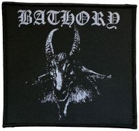 Bathory - Patch Goat Square (9,3 X 9,9 Cm) i gruppen MERCHANDISE / Tøypatch / Heavy Metal hos Bengans Skivbutik AB (5579357)