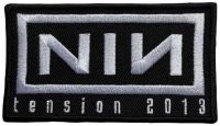 Nine Inch Nails - Patch Tension 2013 (5 X 8,8 Cm) i gruppen MERCHANDISE / Tøypatch / Pop-Rock hos Bengans Skivbutik AB (5579361)