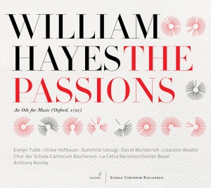 Hayes William - The Passions i gruppen CD / Klassisk hos Bengans Skivbutik AB (5579438)